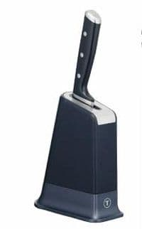 Кухонный нож шеф-повара Tefal EverSharp, 2 предмета, 16.5см, нержавеющая сталь, бакелит, черный