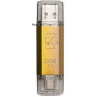 Флеш накопичувач USB 16Gb T&G Star TG009TC, Gold, Type-C / USB 3.0 (TG009TC-16GGD3)