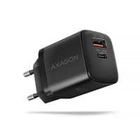 Зарядний пристрій AXAGON ACU-PQ20, QC3.0/AFC/FCP + PD type-C, 20W, чорний