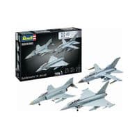 Сборная модель Revell набор к 70-й годовщине ВВС Германии 3 самолета, уровень 5, 1:72 (RVL-05627)