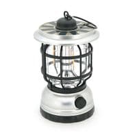Лампа-ліхтар SW-1933T, 3LED, диммер, корпус-пластик, ударостійкий, USB кабель + Solar, акум 18650, Silver, BOX