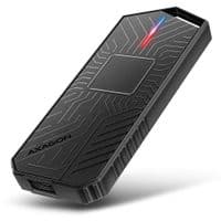 Кишеня зовнішня AXAGON USB-C 10Gbps metal box for M.2 NVMe & SATA SSD GAME (EEM2-GAM)