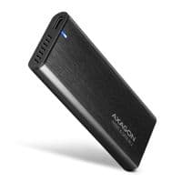 Карман внешний AXAGON USB-C 3.2 Gen 2 металлическая коробка для M.2 NVMe & SATA SSD RAW (EEM2-SB2)