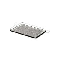 Фильтр салона ALPHA FILTER AF5037a