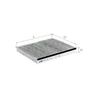 Фильтр салона ALPHA FILTER AF5125a