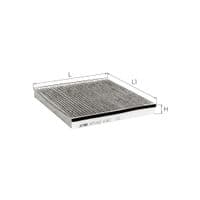Фильтр салона ALPHA FILTER AF5162a