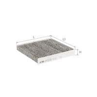 Фильтр салона ALPHA FILTER AF5035a