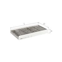 Фильтр салона ALPHA FILTER AF5146a