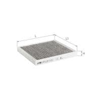 Фильтр салона ALPHA FILTER AF5128a