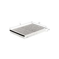 Фильтр салона ALPHA FILTER AF5219a