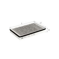 Фильтр салона ALPHA FILTER AF5011a