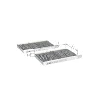 Фильтр салона ALPHA FILTER AF5256a-2