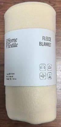 Плед Ardesto Fleece 130x160см, 100% поліестер, бежевий