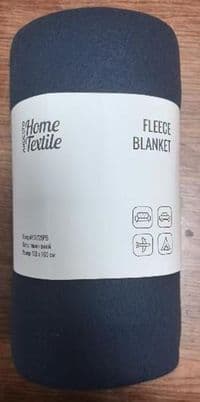 Плед Ardesto Fleece 130x160см, 100% поліестер, синій темний