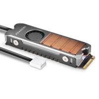 Радіатор із вентилятором для накопичувачів AXAGON CLR-M2FAN heatsink for M.2 SSD