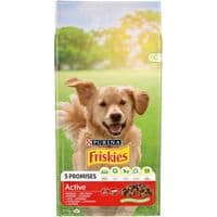 Сухий корм для собак Purina Friskies Active з яловичиною 15 кг (7613031394876)