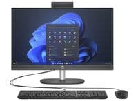 Компьютер персональный моноблок HP 240-G10 23.8" FHD IPS AG, Intel i3-N300, 16GB, F512GB, UMA, WiFi, кл+м, 3р, Win11P, черный