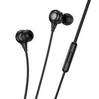 Наушники HOCO M116 Benevolent universal digital earphones with microphone iP Black