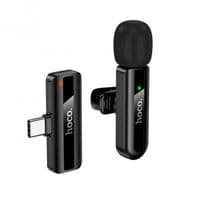 Беспроводная микрофонная система HOCO L20 Fair wireless microphone Type-C Black