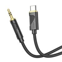 Аудіокабель HOCO UPA30 Friend digital audio conversion cable Type-C Black