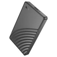 Карман HOCO HB46, 2,5, пластиковый корпус, интерфейс USB3.0 SATA, Black
