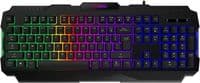 Клавиатура MSI FORGE GK100, Black, USB, мембранная, RGB-подсветка с установленными эффектами, 1.5 м