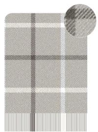 Плед Ardesto Leonardo Alpina, 140x200см, 100% вовна, сірий