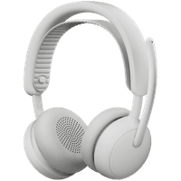 LOGITECH Zone Wireless 2 ES Headset for Business - OFF-WHITE - BT/CORDED - N/A - EMEA28i-935 - A00197,TEAMS