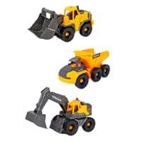 Спецтехніка Dickie Toys набір "Вольво. Будівельна техніка" (3725007)