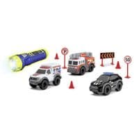Спецтехника Dickie Toys набор SOS Быстрое реагирование Микро (3714024)