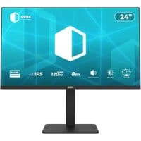 Монітор 24" Qube B24F120HS (FHD) 1920×1080 IPS 120Hz 1ms, 8-Bit, 300cd/m², HAS, Pivot, Speakers, HDMI, DP, VGA, VESA*75, External PS 12V/2.5A