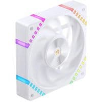 Кулер JONSBO HF2-120W ARGB White (120 мм, 800-2200 об/мин, 29,5 дБ, 4-контактный + светодиодный 3-контактный)