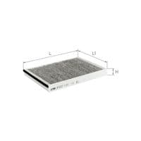 Фільтр салону ALPHA FILTER AF5007a
