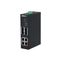 Комутатор 4 порти некерований Dahua DH-HS4408-4ET-96