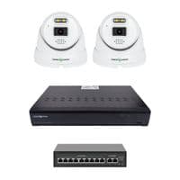 Комплект видеонаблюдения на 2 камеры GV-IP-K-W101/2 5MP (Ultra AI)
