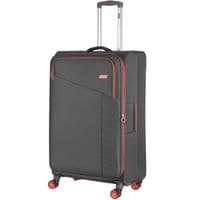 Валіза 2E, Trek, поліестер, великий, 97/117л, TSA, 4 колеса, EXP, сірий