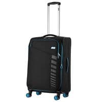 Валіза 2E, Trek, поліестер, середній, 64/78л, TSA, 4 колеса, EXP, чорний