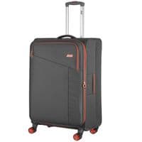 Валіза 2E, Trek, поліестер, середній, 64/78л, TSA, 4 колеса, EXP, сірий