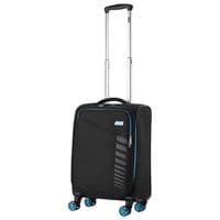 Валіза 2E, Trek, поліестер, маленький, 35л, TSA, 4 колеса, чорний