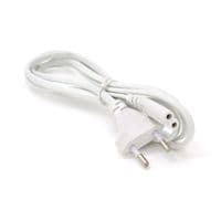 Кабель питания 1.2m, 0.5mm, PC-184/2 CEE7/16-C7 2 pin (для бытовой техники), White, OEM Q500