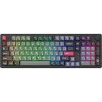 Клавіатура GamePro Asgard Drakkar Keychron Super Red Switch Wireless/Bluetooth/USB-C Black (MK305BK)