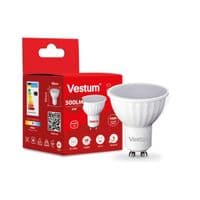 Лампочка Vestum MR16 6W 4100K 220V GU10 (1-VS-1506)