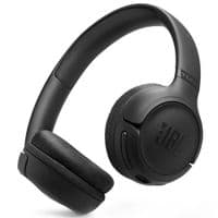 Наушники беспроводные JBL Tune 530BT, Black, Bluetooth, микрофон, аккумулятор 450 mAh, активное шумоподавление, технология "Pure Bass", кнопки на чашках наушников (JBLT530BTBLKEU)