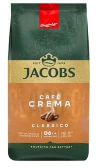 Кава Jacobs Cafe Crema Classico в зернах 1 кг (8711000539392)