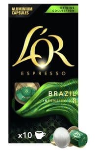 Кава L'OR Espresso Barista Brazil #8 в капсулах 10 шт (8711000573501)