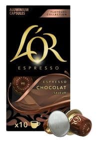 Кофе L'OR Espresso Chocolate совместимы с Nespresso 100% Арабика в капсулах 10 шт (8711000488188)