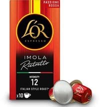 Кава L'OR Passione Rossa Ristretto Imola в капсулах 10 шт (8711000579145)