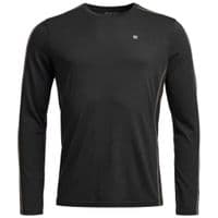 Термокофта Ortovox 185 Rock'n'Wool Long Sleeve Mns black raven - L - черный (025.001.1287)