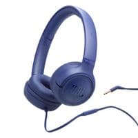 Наушники JBL Tune 530, Blue, 3.5 мм, микрофон, однокнопочный пульт управления, технология "Pure Bass", сложный дизайн, поддержка Siri и Google Now (JBLT530BLU)