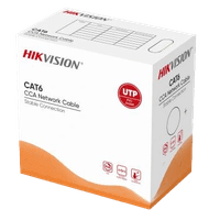 Кабель кручена пара CAT6 Hikvision (для внутрішньої прокладки) DS-1LN6UU / CCA